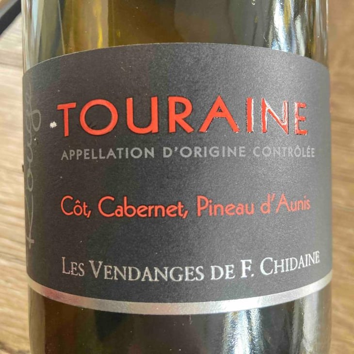Touraine Rouge - Domaine Chidaine - François Chidaine 