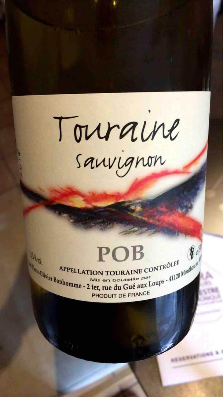 Touraine Sauvignon - Domaine POB - Pierre-Olivier Bonhomme 