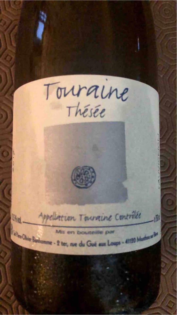 Touraine Sauvignon "Thésée" - Domaine POB - Pierre-Olivier Bonhomme 