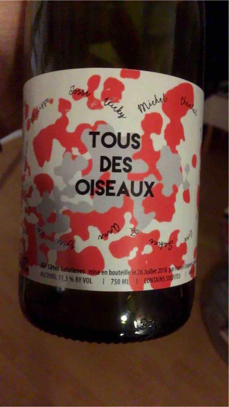 Tous Des Oiseaux - Vignoble Réveille - France Crispeels 