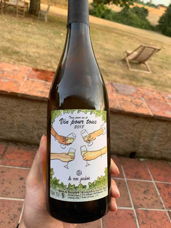 Tous pour un et vin pour tous - Les Vins Jardinés - Yoann Gillot -2019