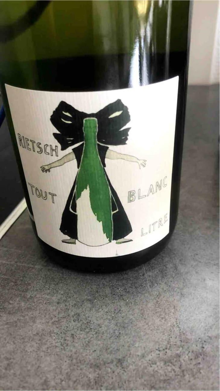 Tout Blanc Litre - Domaine Rietsch - Jean-Pierre & Sophie Rietsch 