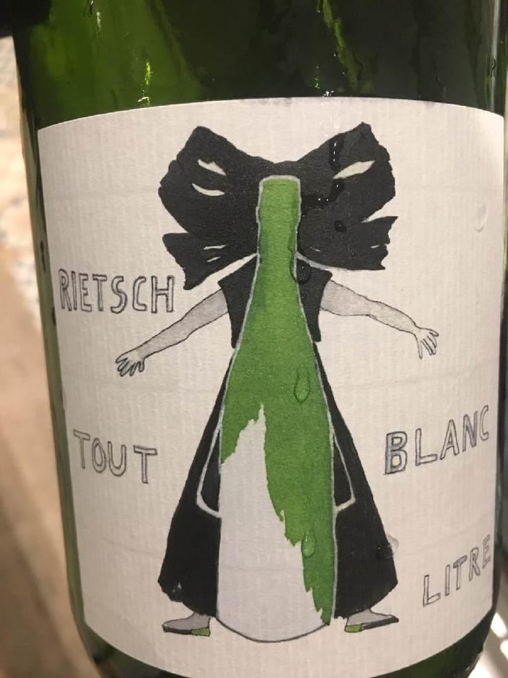 Tout Blanc Litre - Domaine Rietsch - Jean-Pierre & Sophie Rietsch 