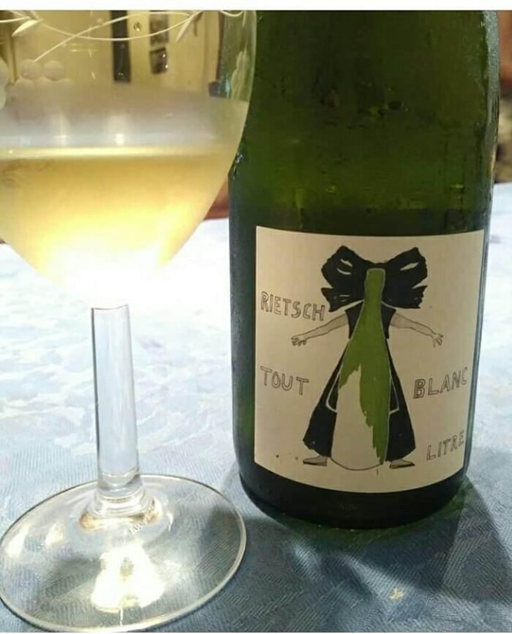 Tout Blanc Litre - Domaine Rietsch - Jean-Pierre & Sophie Rietsch 