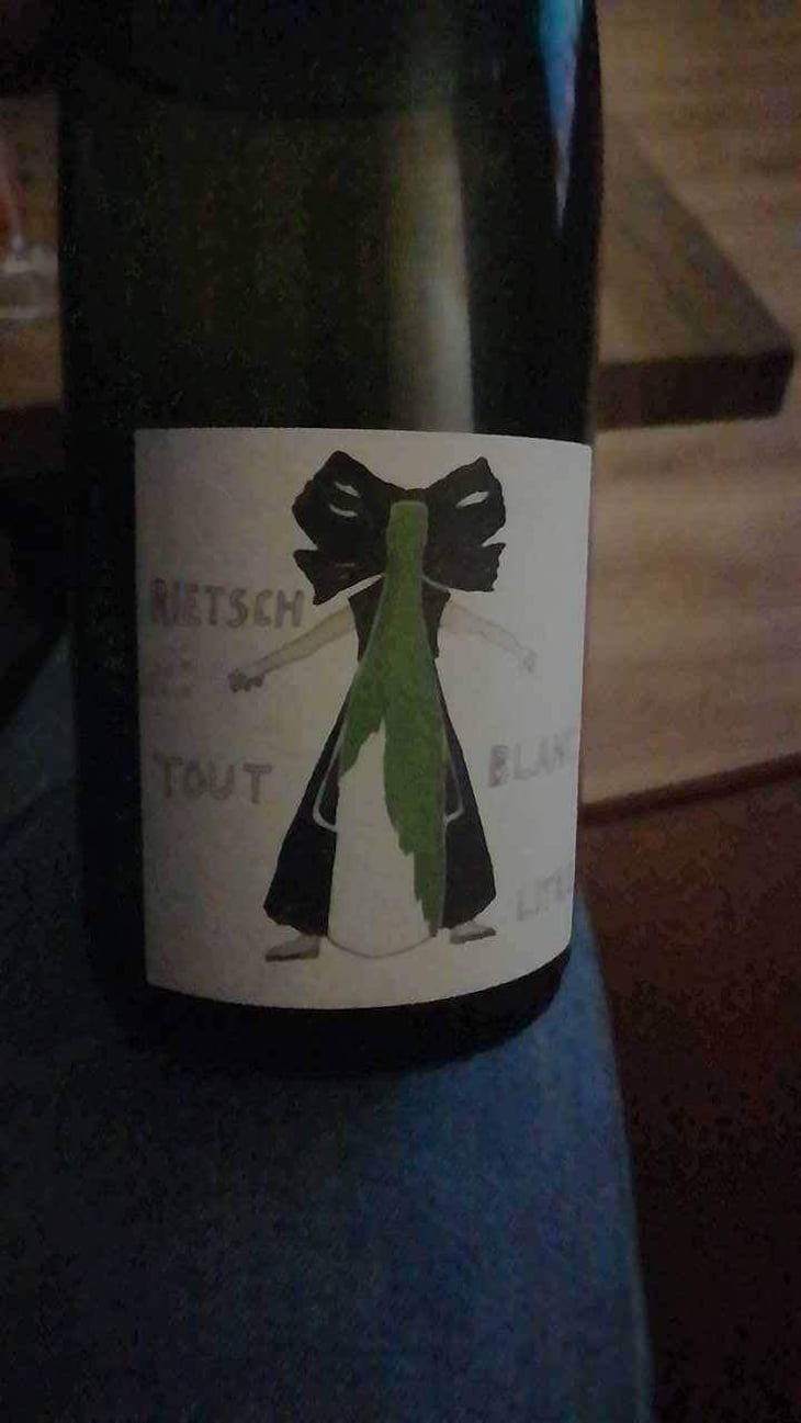 Tout Blanc Litre - Domaine Rietsch - Jean-Pierre & Sophie Rietsch 