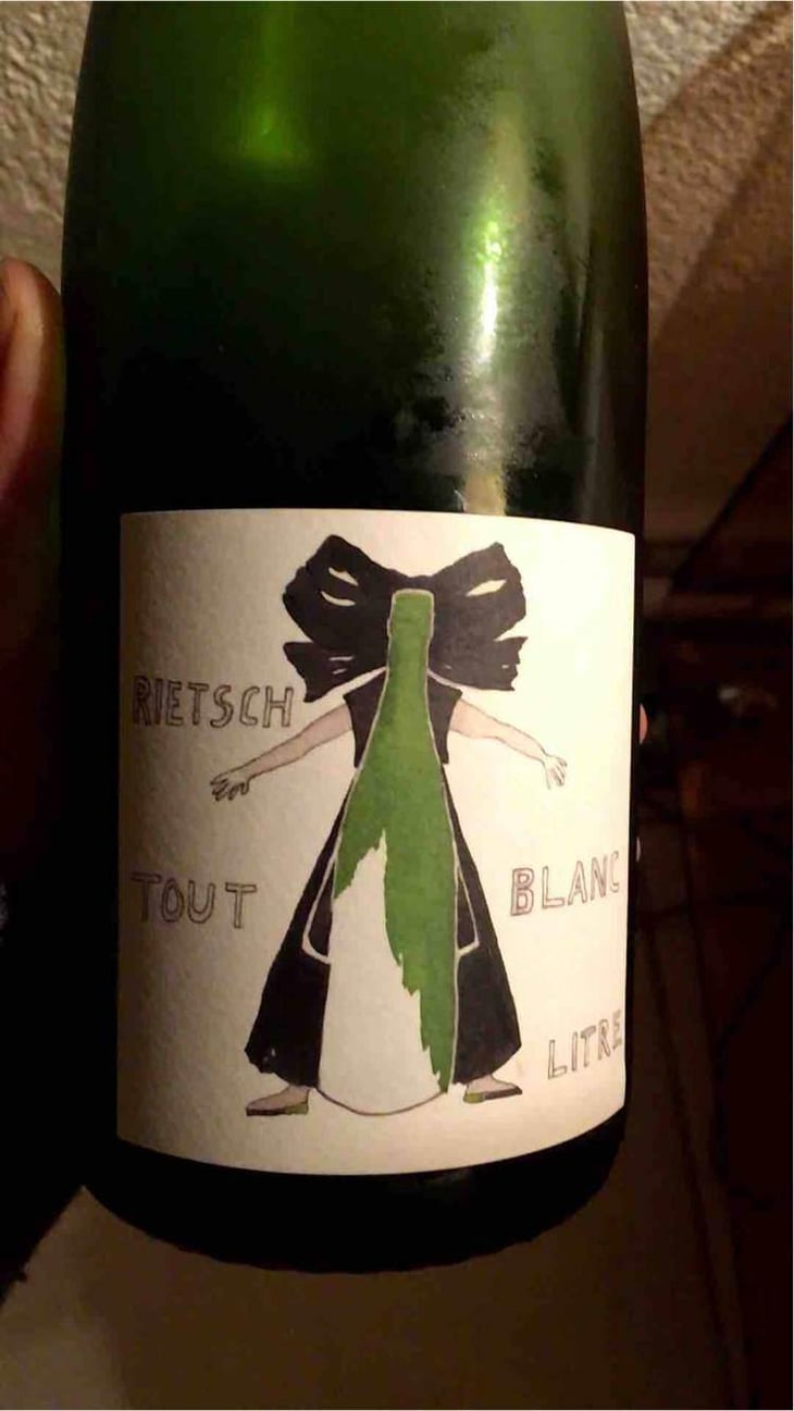 Tout Blanc Litre - Domaine Rietsch - Jean-Pierre & Sophie Rietsch 