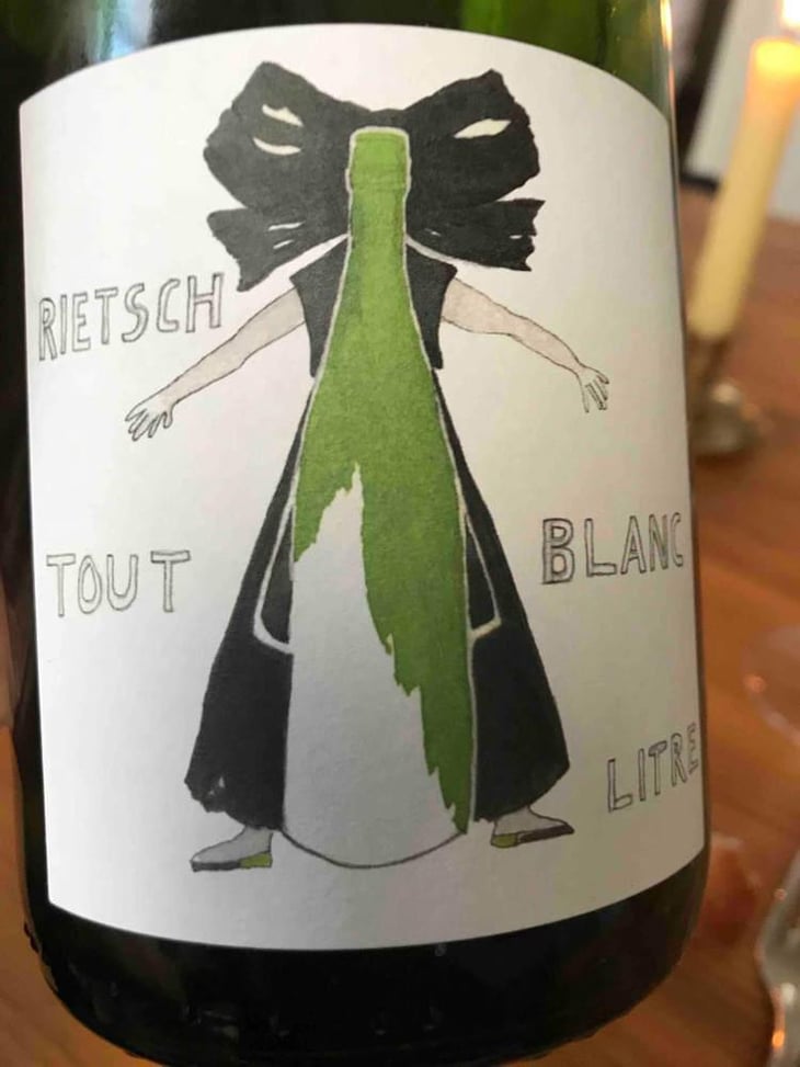 Tout Blanc Litre - Domaine Rietsch - Jean-Pierre & Sophie Rietsch 