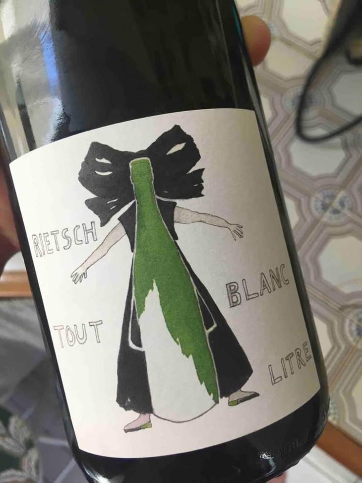 Tout Blanc Litre - Domaine Rietsch - Jean-Pierre & Sophie Rietsch 