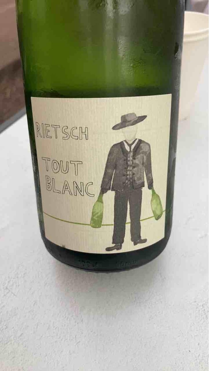 Tout Blanc Litre - Domaine Rietsch - Jean-Pierre & Sophie Rietsch 