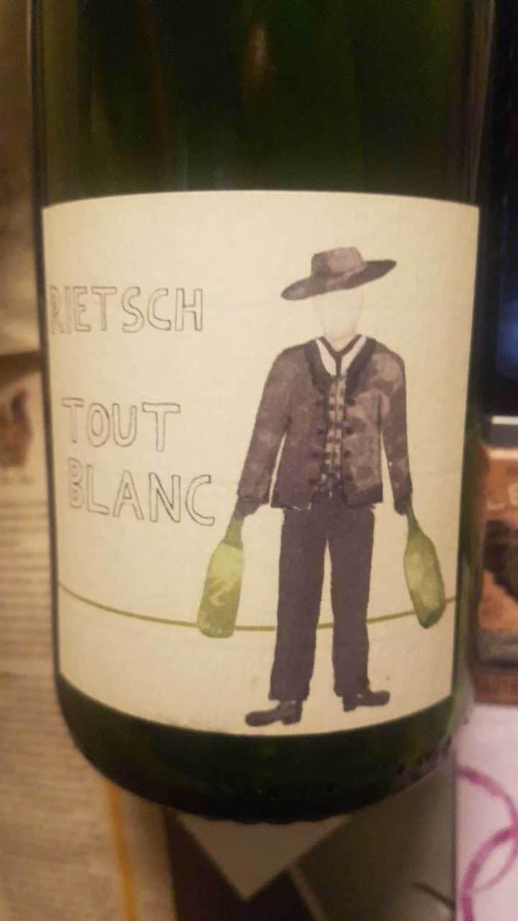 Tout Blanc Litre - Domaine Rietsch - Jean-Pierre & Sophie Rietsch 