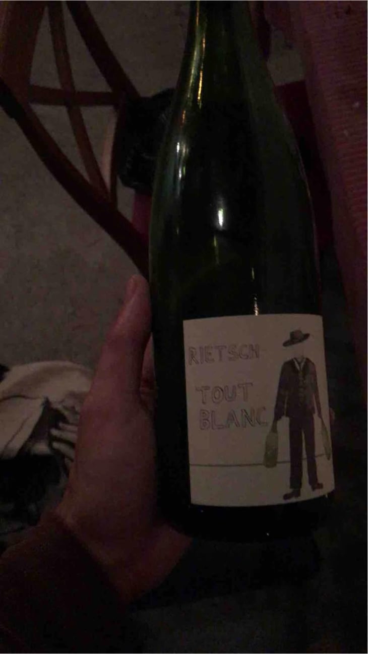 Tout Blanc Litre - Domaine Rietsch - Jean-Pierre & Sophie Rietsch 