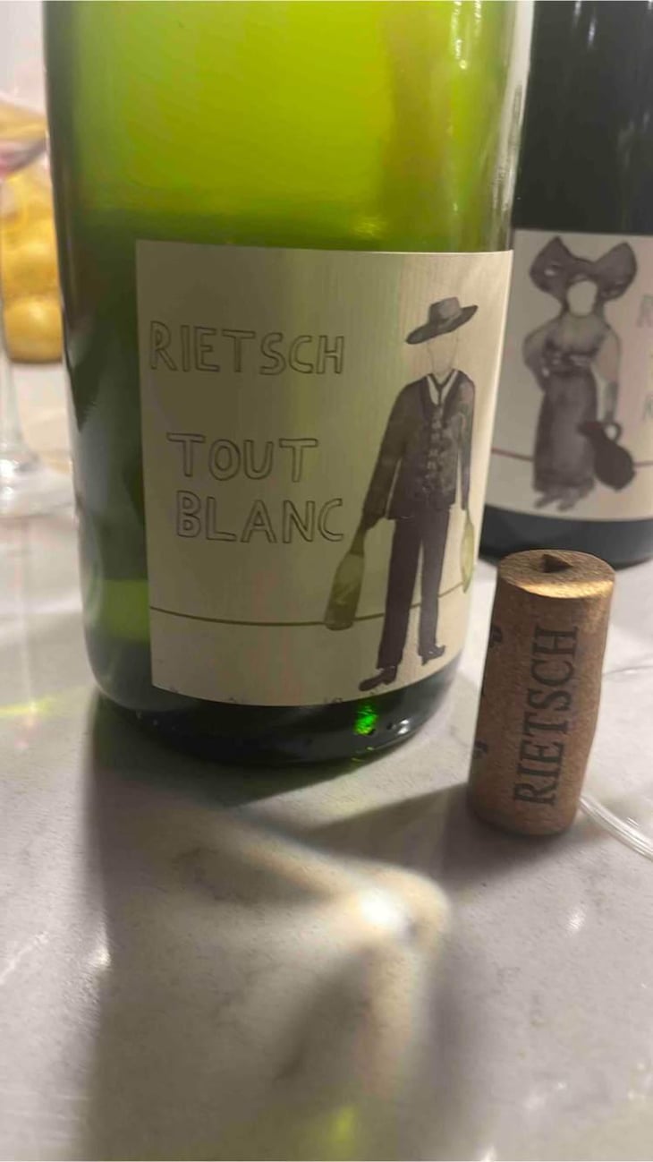 Tout Blanc Litre - Domaine Rietsch - Jean-Pierre & Sophie Rietsch 