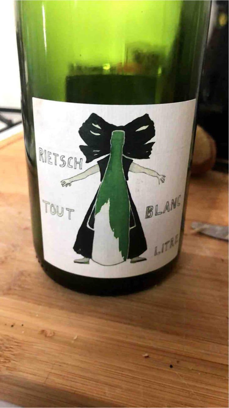 Tout Blanc Litre - Domaine Rietsch - Jean-Pierre & Sophie Rietsch 