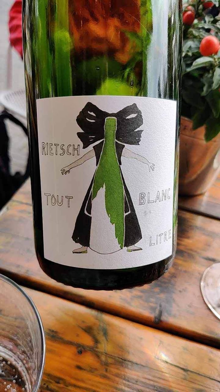 Tout Blanc Litre - Domaine Rietsch - Jean-Pierre & Sophie Rietsch 