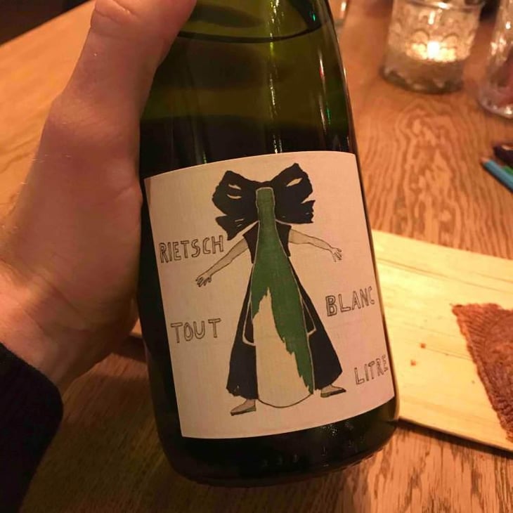 Tout Blanc Litre - Domaine Rietsch - Jean-Pierre & Sophie Rietsch 
