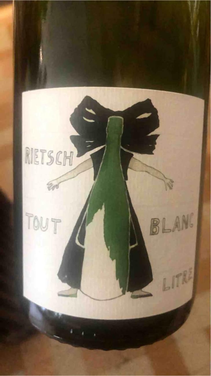 Tout Blanc Litre - Domaine Rietsch - Jean-Pierre & Sophie Rietsch 