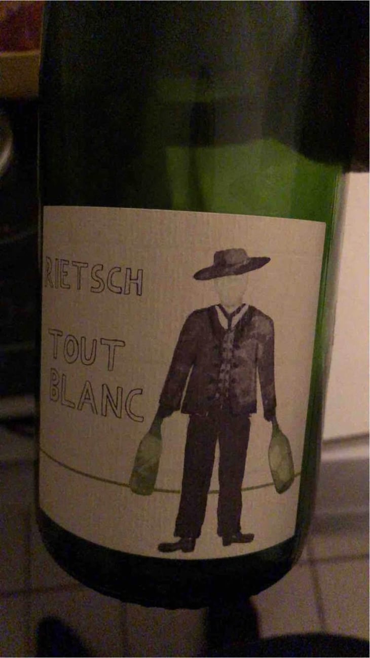 Tout Blanc Litre - Domaine Rietsch - Jean-Pierre & Sophie Rietsch 