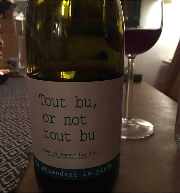 Tout Bu Or Not To Bu - Domaine du Possible - Loïc Roure 