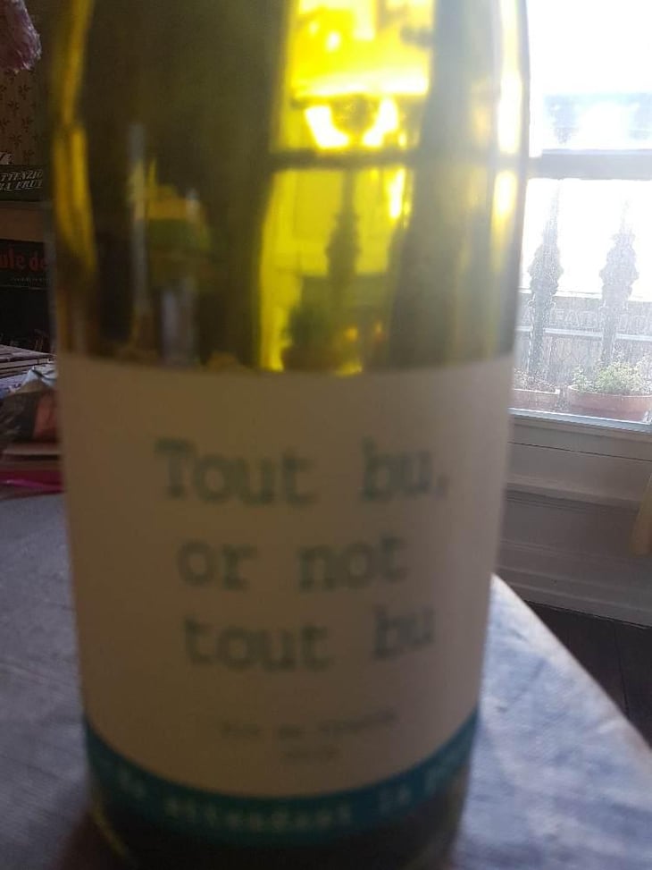 Tout Bu Or Not To Bu - Domaine du Possible - Loïc Roure 
