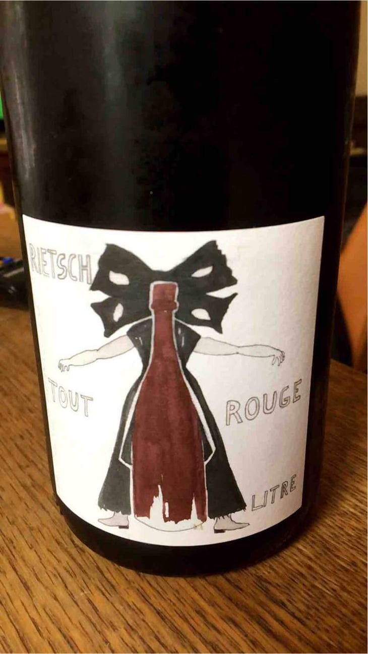 Tout Rouge Litre - Domaine Rietsch - Jean-Pierre & Sophie Rietsch 