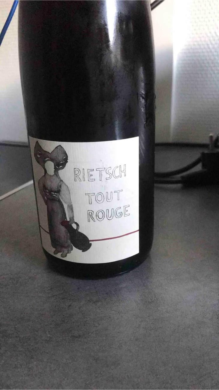 Tout Rouge Litre - Domaine Rietsch - Jean-Pierre & Sophie Rietsch 