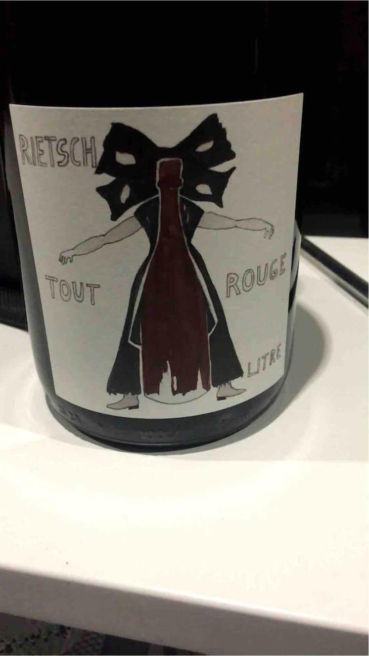 Tout Rouge Litre - Domaine Rietsch - Jean-Pierre & Sophie Rietsch 