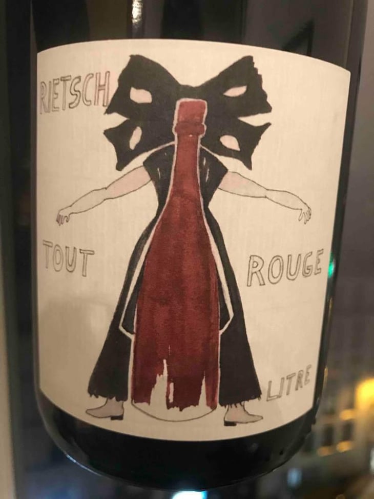 Tout Rouge Litre - Domaine Rietsch - Jean-Pierre & Sophie Rietsch 