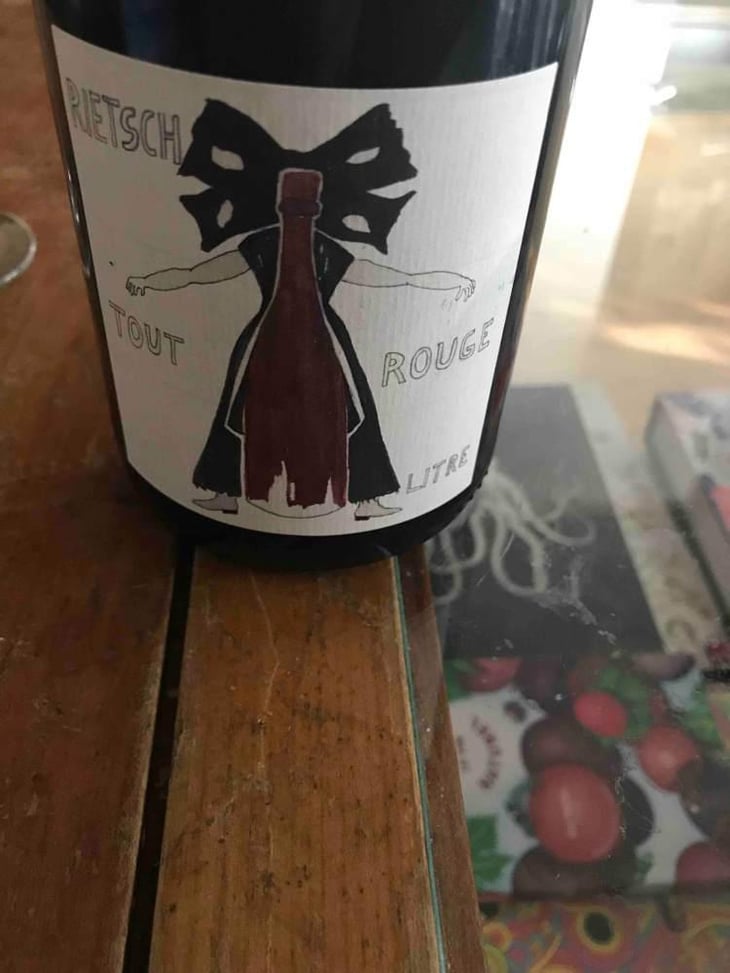 Tout Rouge Litre - Domaine Rietsch - Jean-Pierre & Sophie Rietsch 