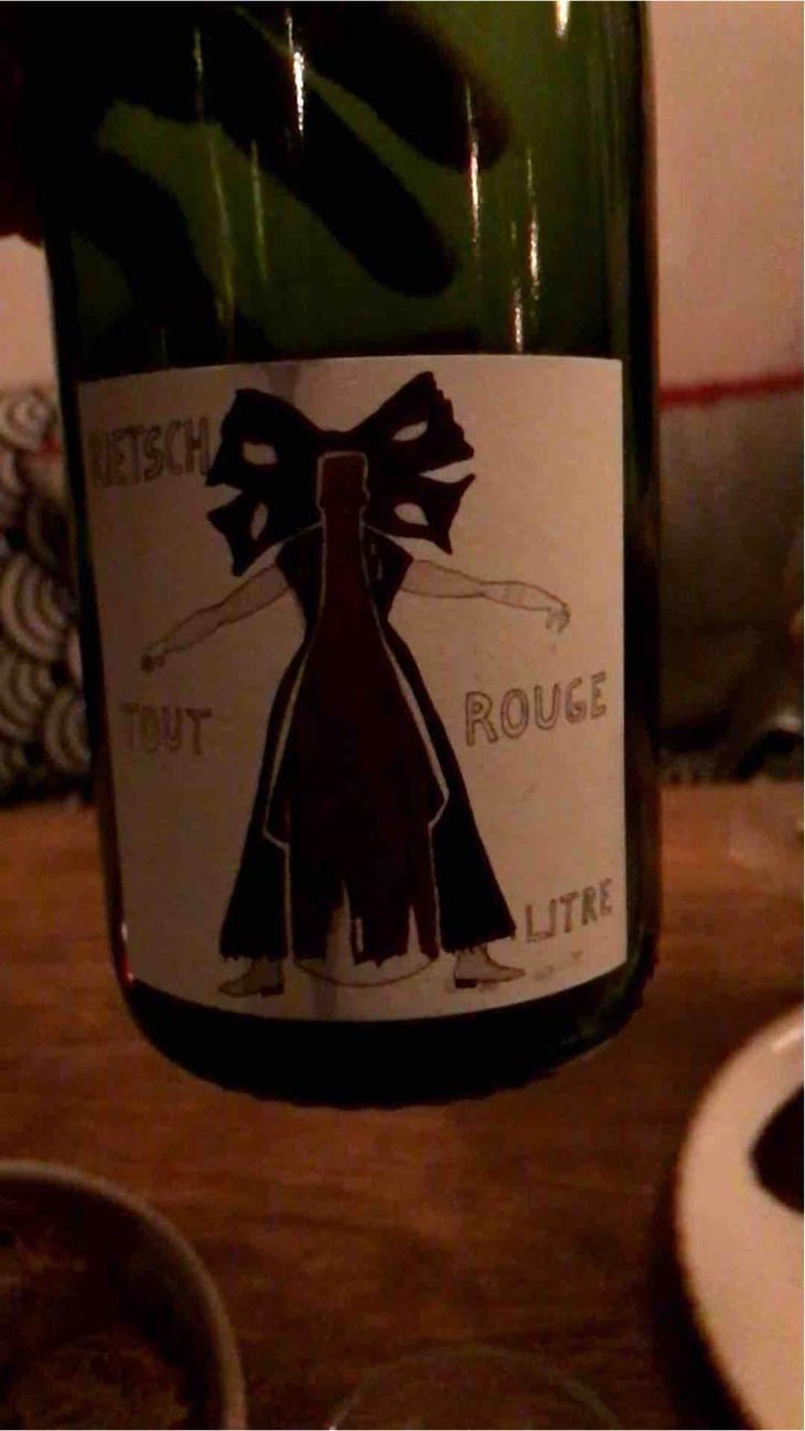 Tout Rouge Litre - Domaine Rietsch - Jean-Pierre & Sophie Rietsch 