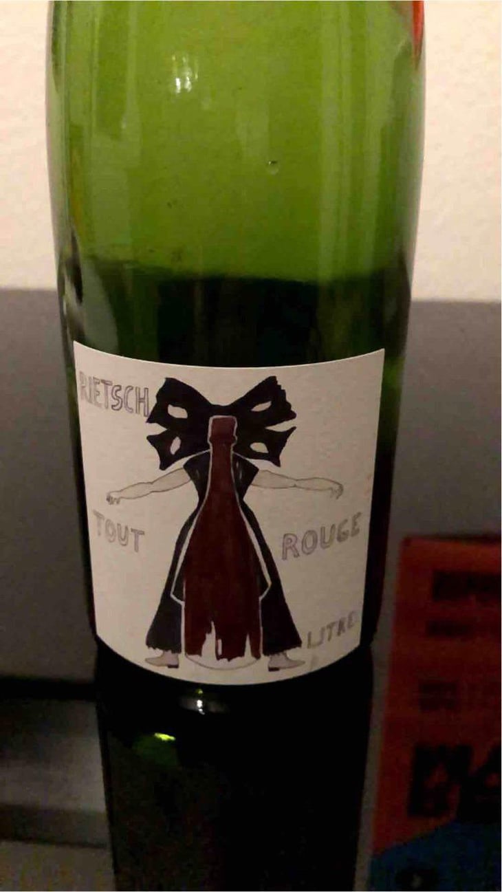 Tout Rouge Litre - Domaine Rietsch - Jean-Pierre & Sophie Rietsch 