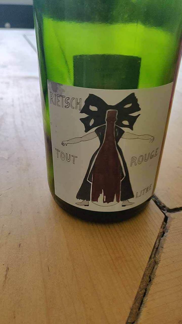 Tout Rouge Litre - Domaine Rietsch - Jean-Pierre & Sophie Rietsch 