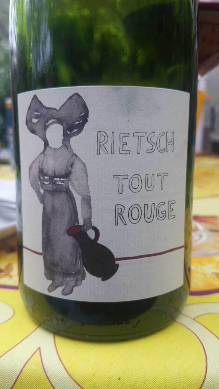 Tout Rouge Litre - Domaine Rietsch - Jean-Pierre & Sophie Rietsch 