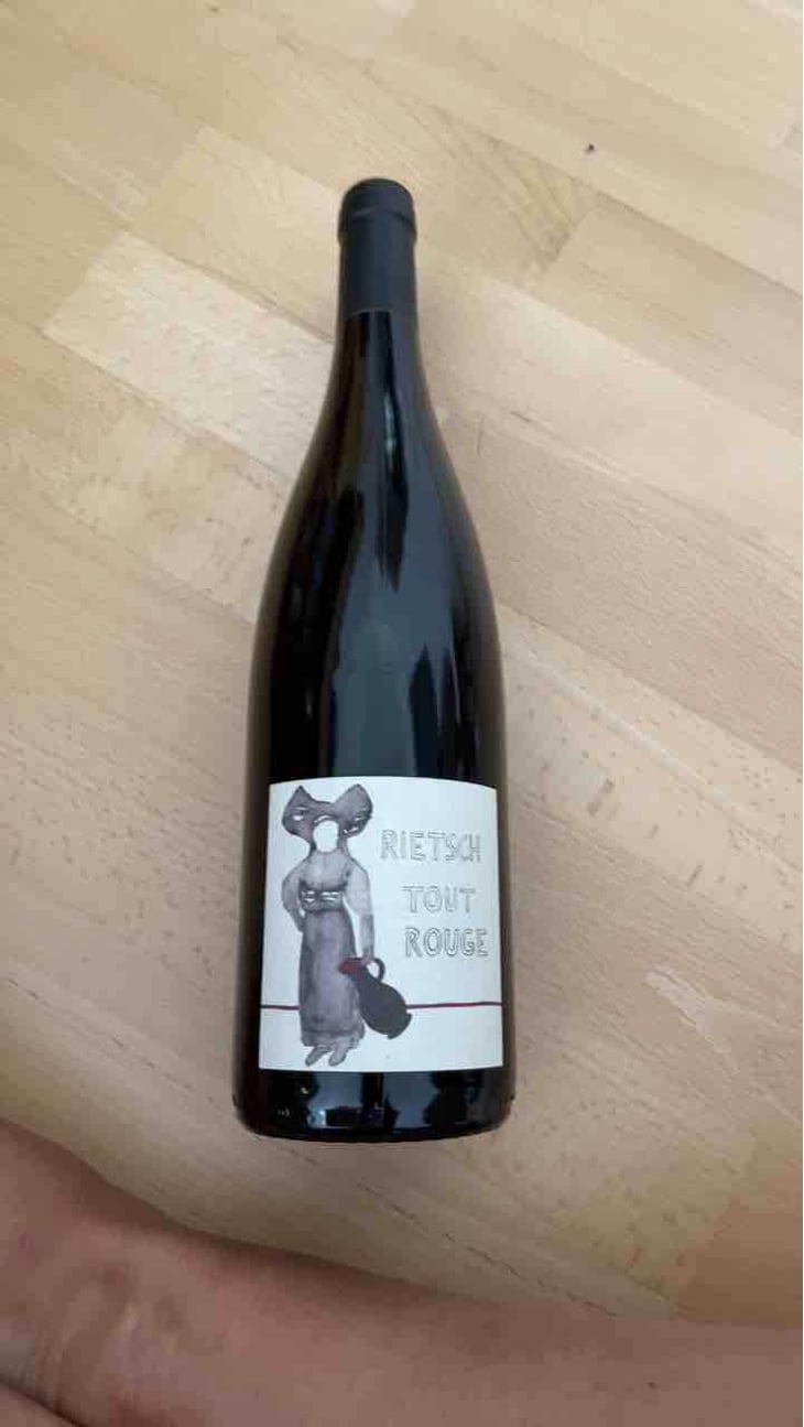 Tout Rouge Litre - Domaine Rietsch - Jean-Pierre & Sophie Rietsch 