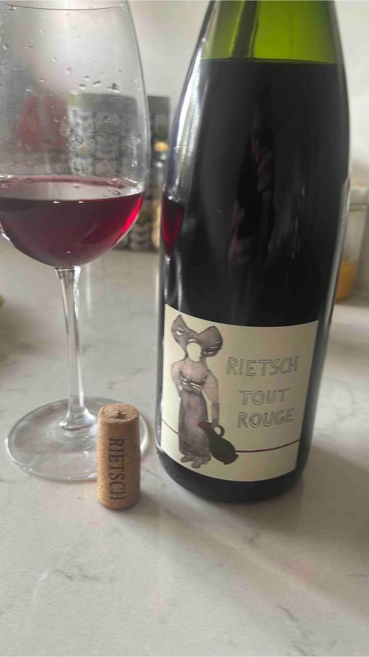 Tout Rouge Litre - Domaine Rietsch - Jean-Pierre & Sophie Rietsch 