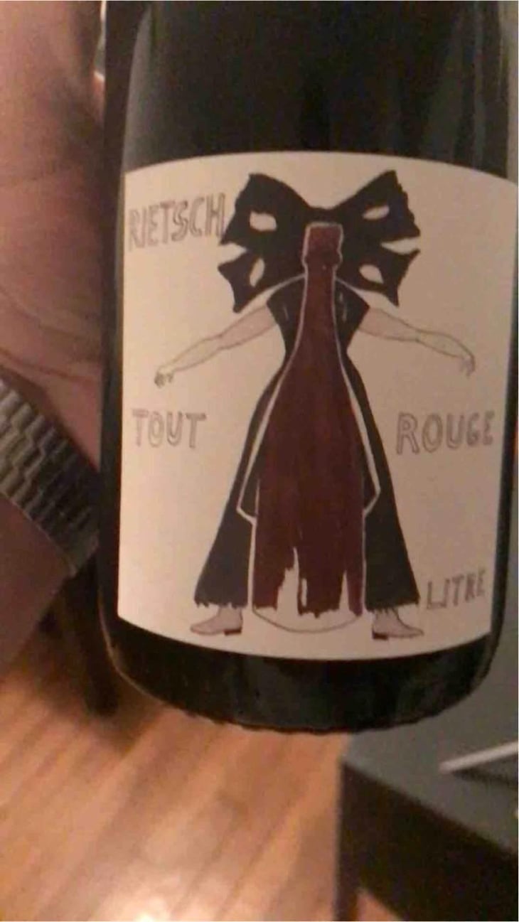 Tout Rouge Litre - Domaine Rietsch - Jean-Pierre & Sophie Rietsch 