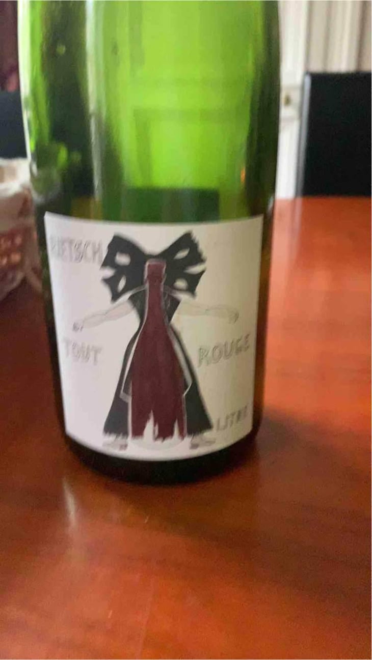 Tout Rouge Litre - Domaine Rietsch - Jean-Pierre & Sophie Rietsch 