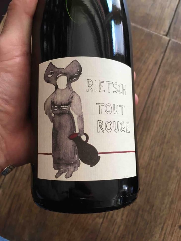 Tout Rouge Litre - Domaine Rietsch - Jean-Pierre & Sophie Rietsch 