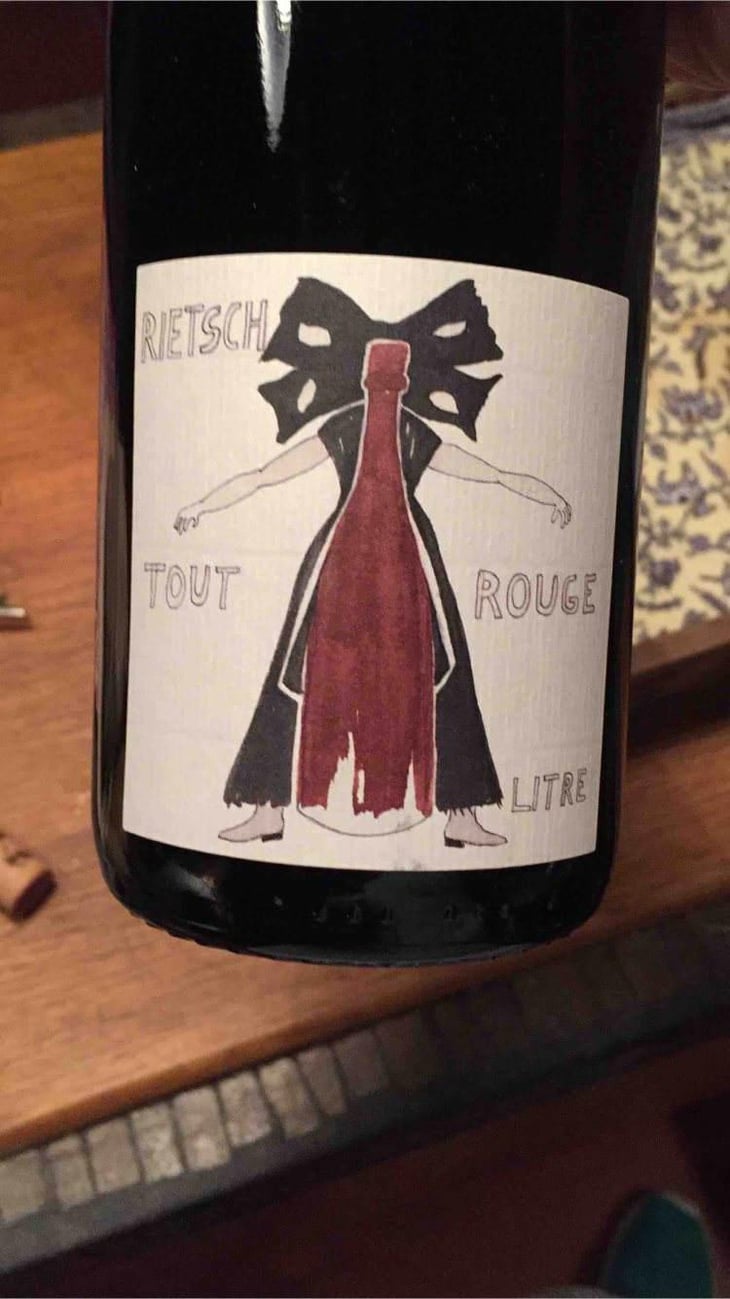 Tout Rouge Litre - Domaine Rietsch - Jean-Pierre & Sophie Rietsch 