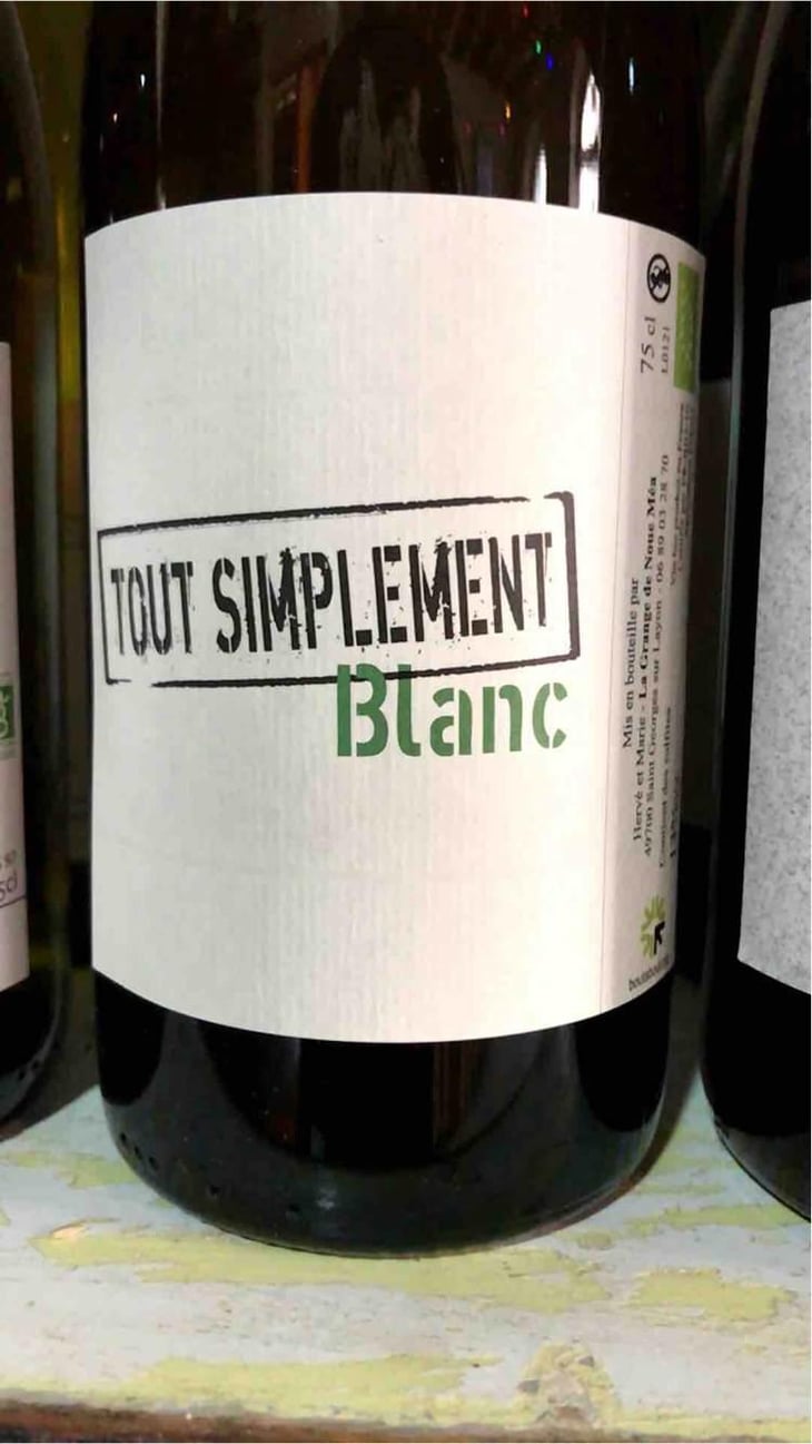 Tout Simplement Blanc - La Grange de Noue Méa - Marie Percevault & Hervé Bossé 