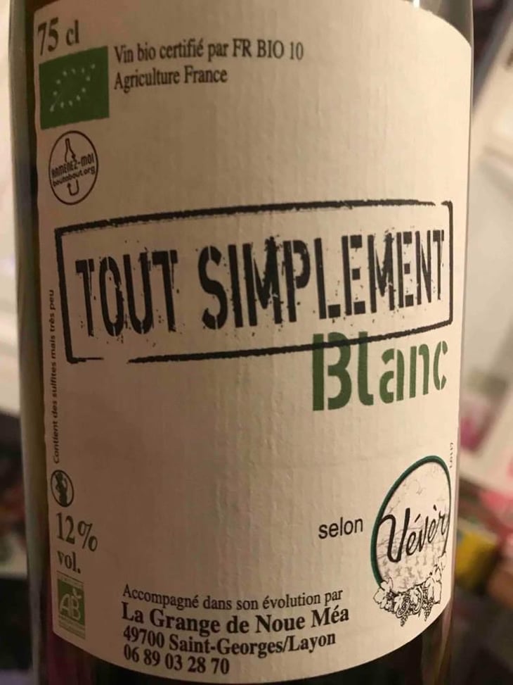 Tout Simplement Blanc - La Grange de Noue Méa - Marie Percevault & Hervé Bossé 