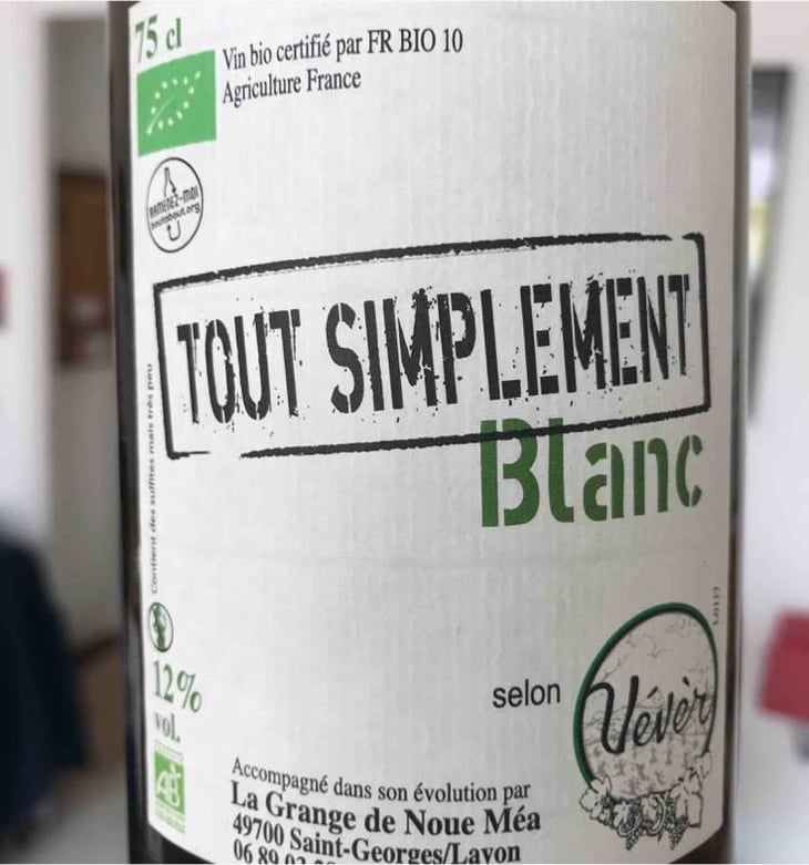Tout Simplement Blanc - La Grange de Noue Méa - Marie Percevault & Hervé Bossé 