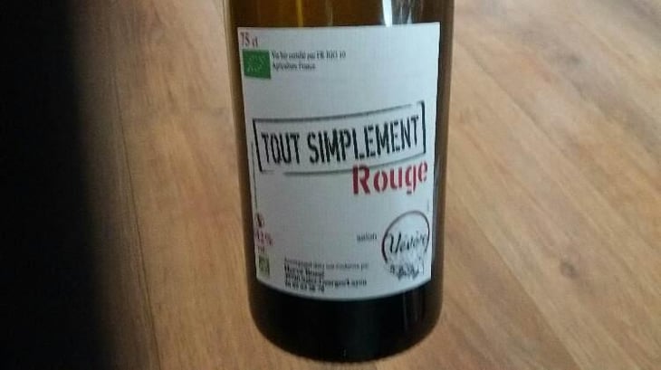 Tout simplement Rouge - La Grange de Noue Méa - Marie Percevault & Hervé Bossé 