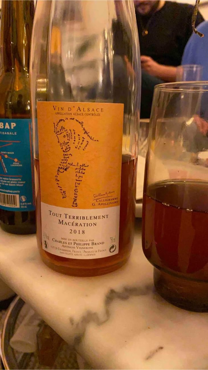Tout Terriblement Macération - Domaine Brand & Fils - Philippe Brand 
