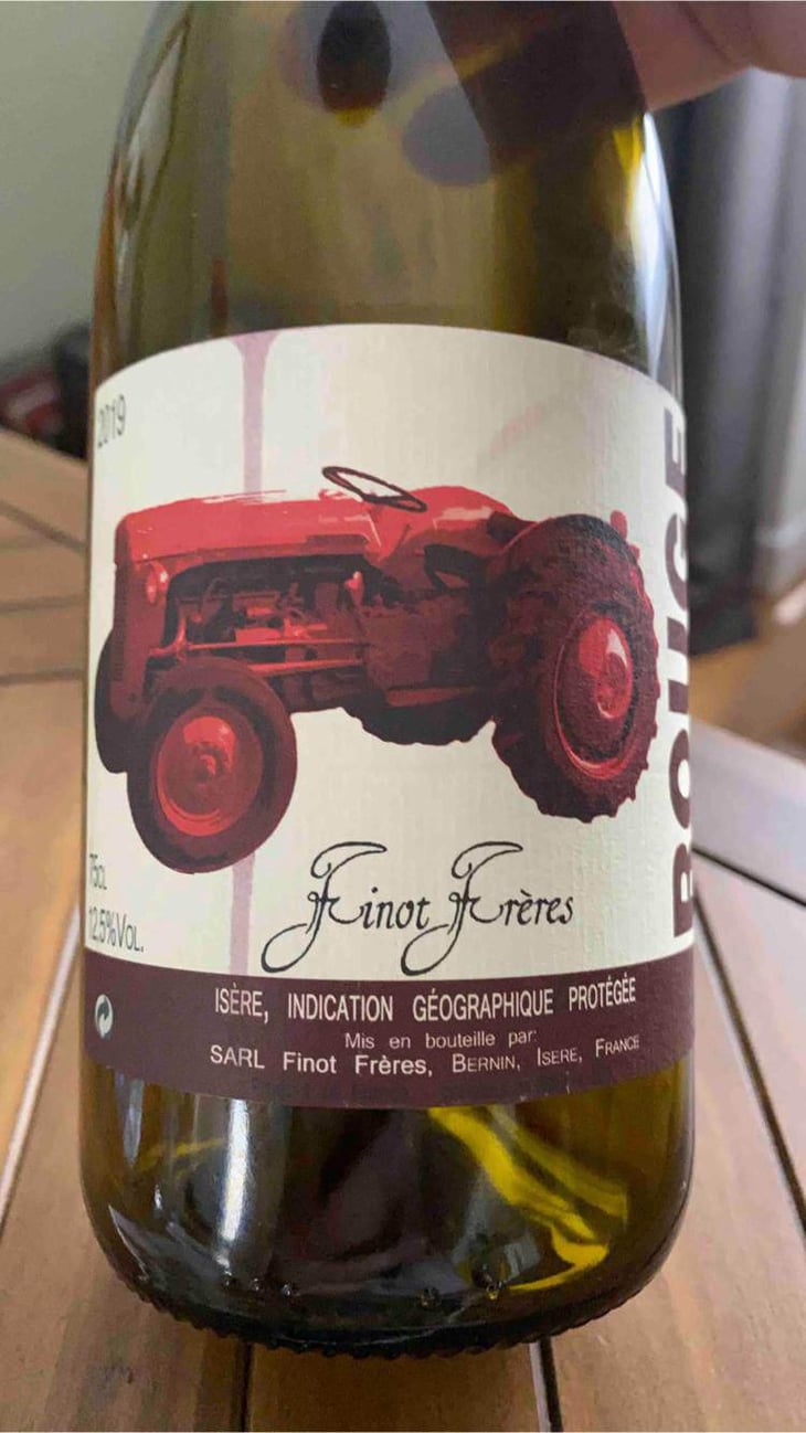 Tracteur Rouge - Domaine Finot - Thomas Finot 