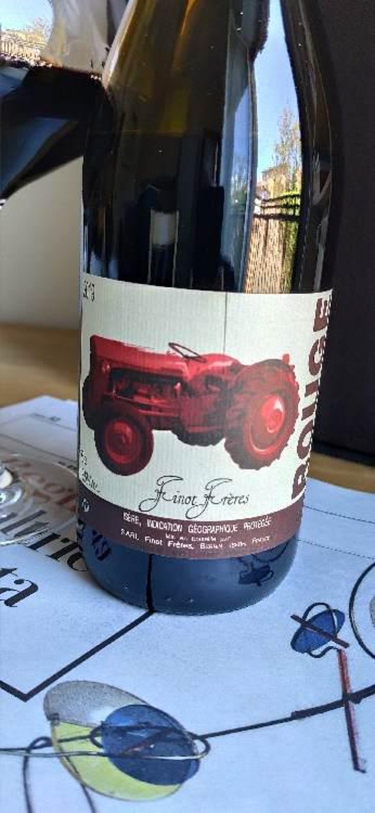 Tracteur Rouge - Domaine Finot - Thomas Finot 
