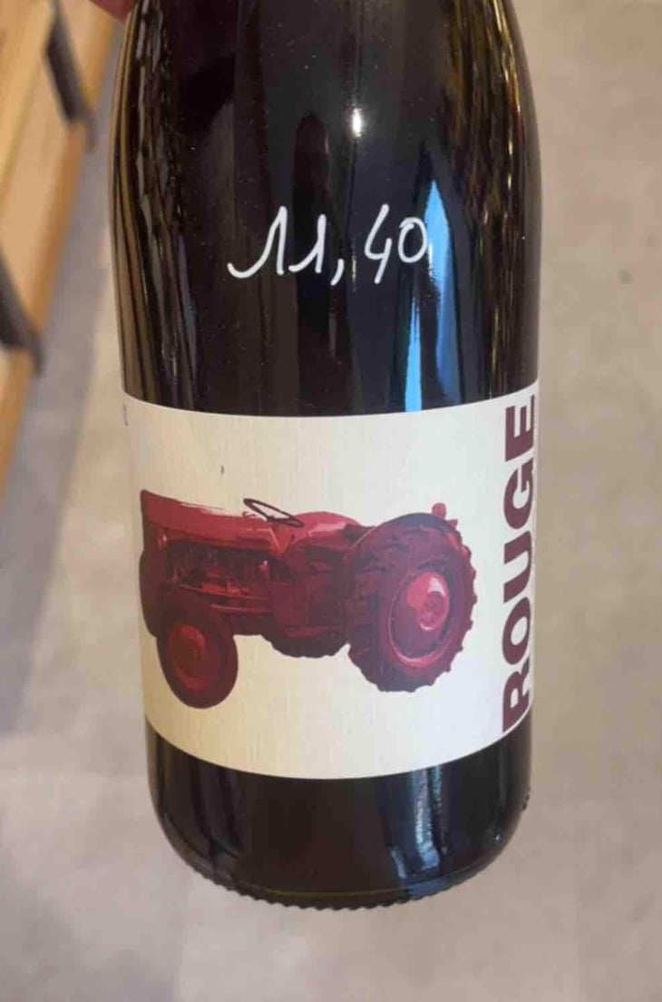 Tracteur Rouge - Domaine Finot - Thomas Finot 