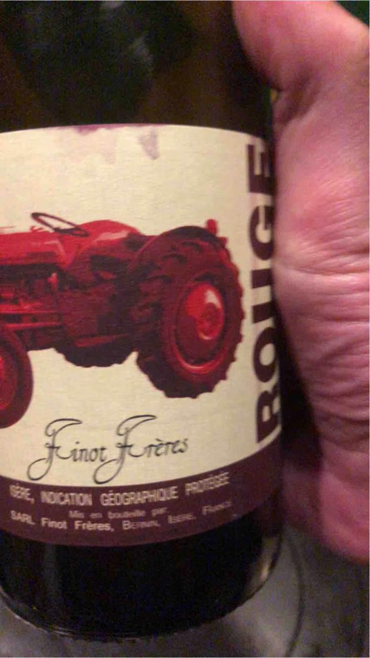 Tracteur Rouge - Domaine Finot - Thomas Finot 