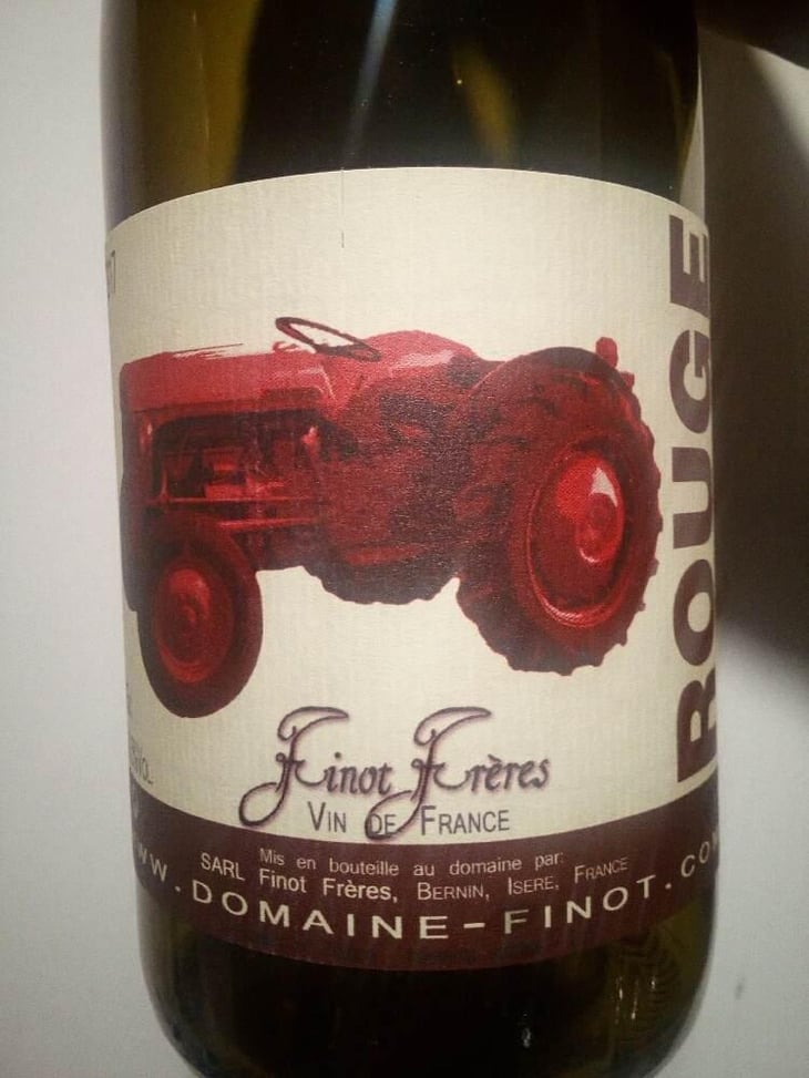 Tracteur Rouge - Domaine Finot - Thomas Finot 
