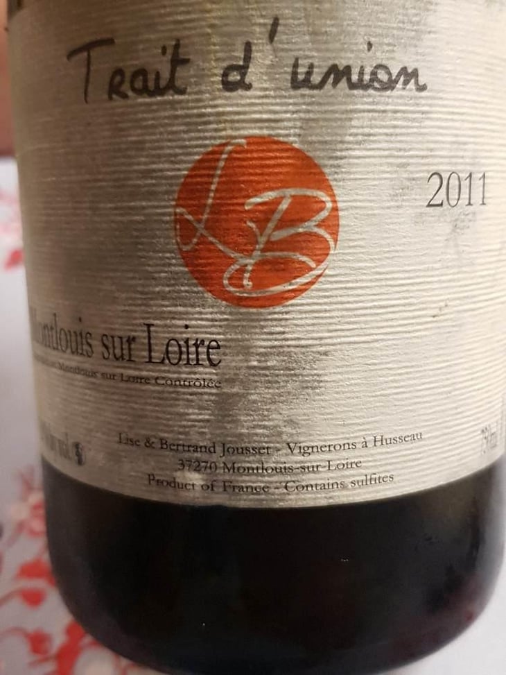 Trait d'Union - Domaine Jousset - Lise & Bertrand Jousset 