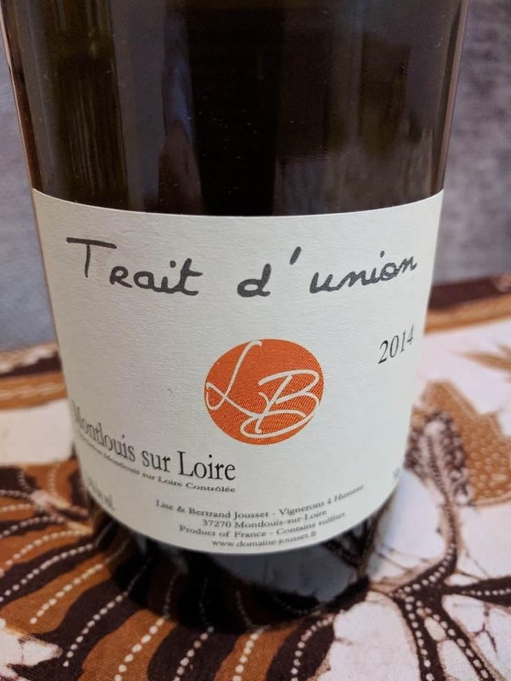 Trait d'Union - Domaine Jousset - Lise & Bertrand Jousset 